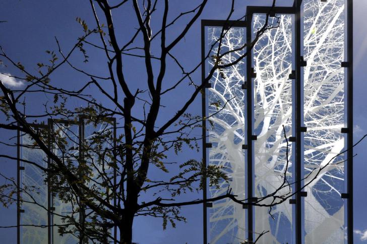 Stadium Bridge Public Art, Ann Arbor, Michigan, USA