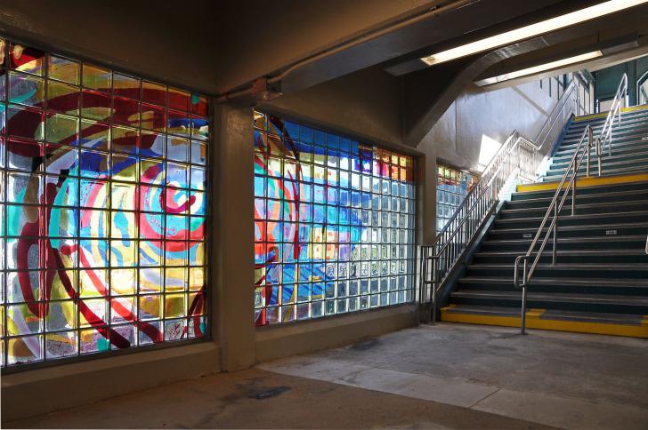 Beach 36th Street Subway Station, New York, USA